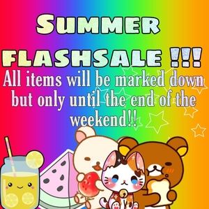 Weekend Summer sale